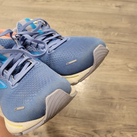 Brooks Trace Blue Running Shoe, Women Sz 12 Men 11 - Picture 8 of 10